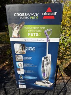 Bissell Cross wave turbo Pet Vaccum And wash 