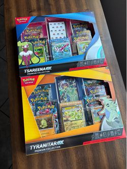 Pokemon collection boxes