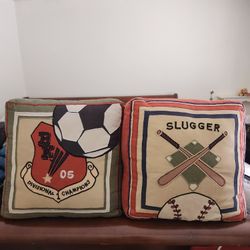 Sports Themed Throw Pillows