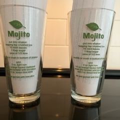 Mojito Shakers/Glasses