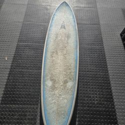 Surfboard 7'8 X 22 X3 Hank Warner Midlength. Excellent Condition. 
