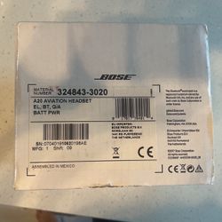 Bose A20 Still In Box Never Been Used