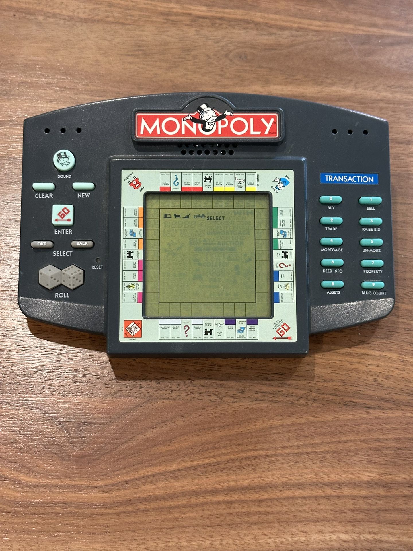 Monopoly Handheld Electronic Game