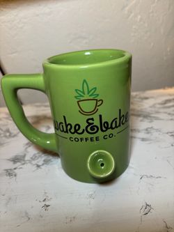 Wake & Bake Coffee Co. Ceramic Pipe Mug