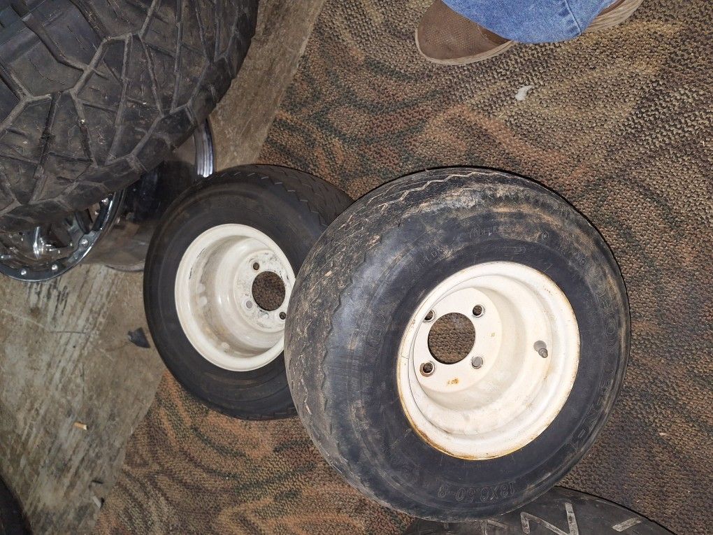 A set a easy go rims and tires
