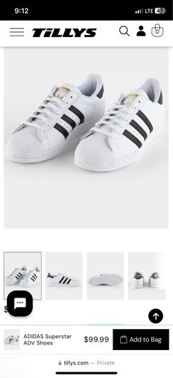 ADIDAS SUPERSTAR WOMEN 7.5