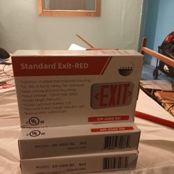 Standard Exit-Red