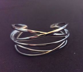 Womens bangle bracelet  adjustable