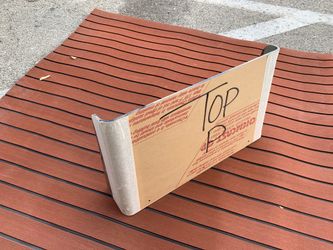 Smoked acrylic windshield