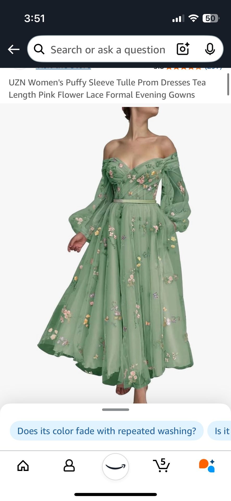 Green Prom Dress