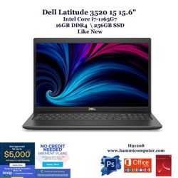 Dell Latitude 3520, Intel Core i7-1165G7, 16GB, 256GB "H91208"