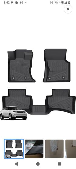 Premium All-Weather Custom Floor Mats for Land Rover Range Rover Velar & Jaguar F-Pace (2021-2026)