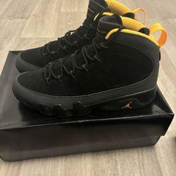 Dark Charcoal University Gold Jordan 9 