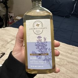 Bath And Body Works Aromatherapy Lavender And Vanilla Body Wash Brand New 