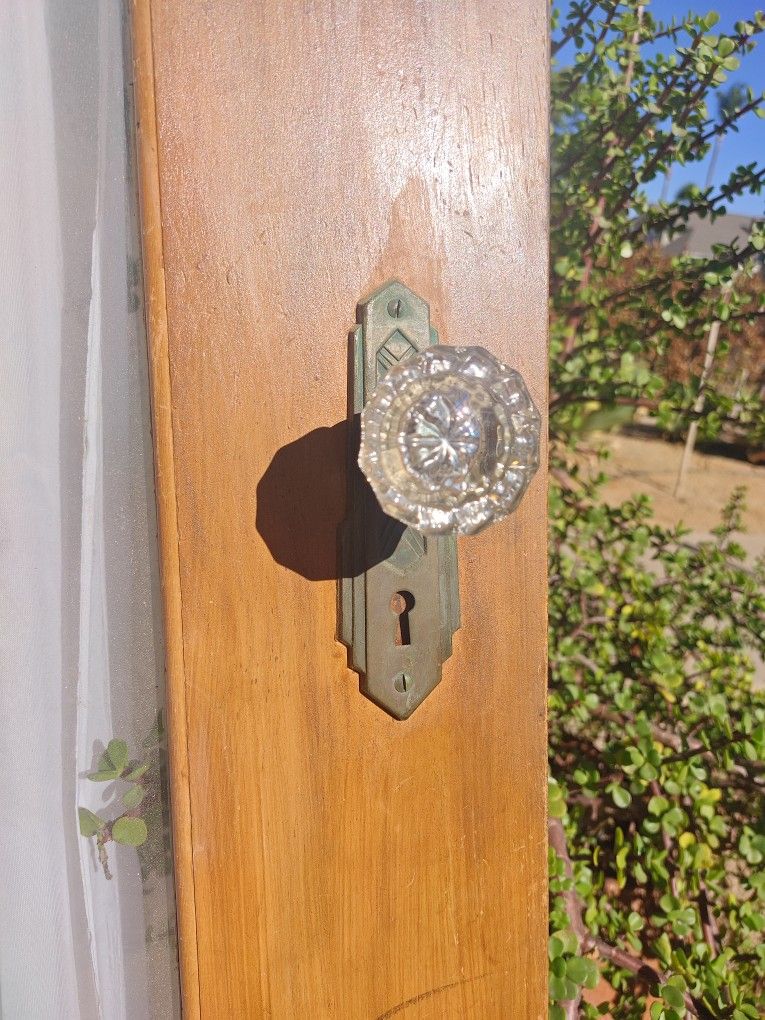 Salvaged Door From Historic Tulip House (S Pacific ST, Oceanside)