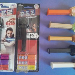 28 Pez Dispensors And 2 Marvel Electra Smarties Candy Dispensors. Some Very Rare