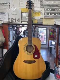 Fender DG-100 Nat Acoustic Guitar w/ Gig Bag