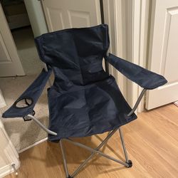 Outdoor Camping Chair With Cup Holder