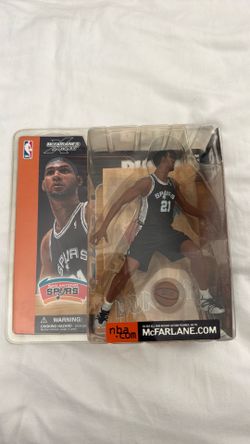 San Antonio Spurs Tim Duncan McFarlane series 1 black uniform BRAND NEW IN BOX