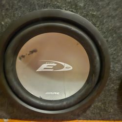 2 12" subwoofer set