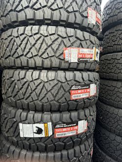 37x12.50R17 Nitto Ridge grappler, 8 ply