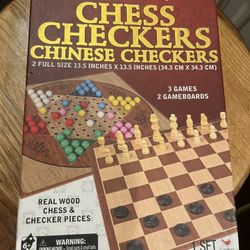Chess Checkers Chinese Checkers 