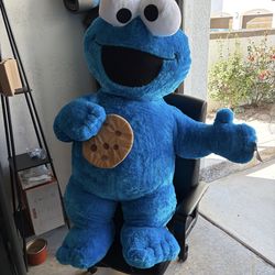 Cookie Monster kids size plush