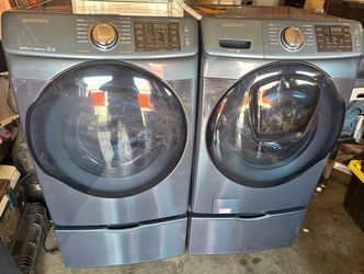Washer and dryer