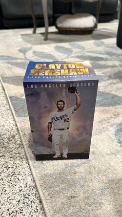 Clayton Kershaw 3,000 Career Strikeouts Bobblehead