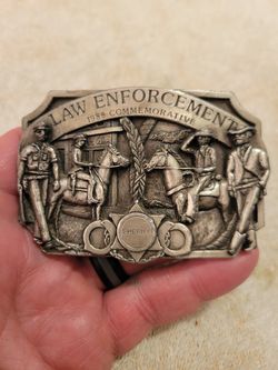 Law Enforcement 1985 Sheriff Commemorative Arroyo Grand Belt Buckle Co 2902/5000