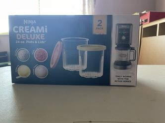 Ninja CREAMi Deluxe Pint Jars