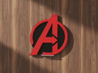 Custom Avengers sign