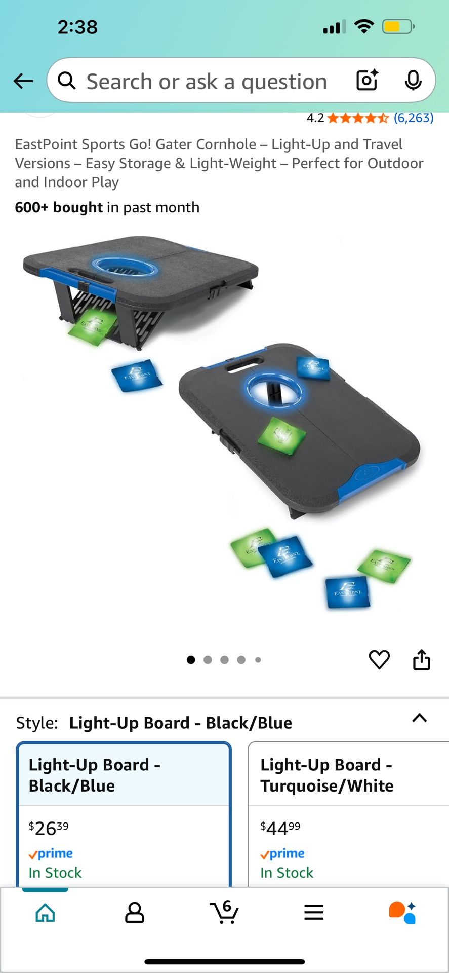 Light Up Cornhole