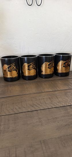 Mcm rare whisky glasses