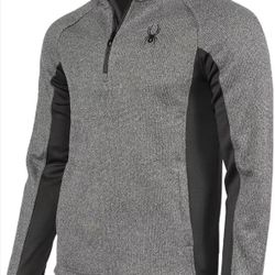 Spyder Men’s Boundless 1/4 Zip Pullover Sweatshirt Fleece Lined XXL Sport 2XL