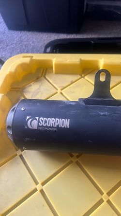 Scorpion Red Power Motorcycle Exhaust