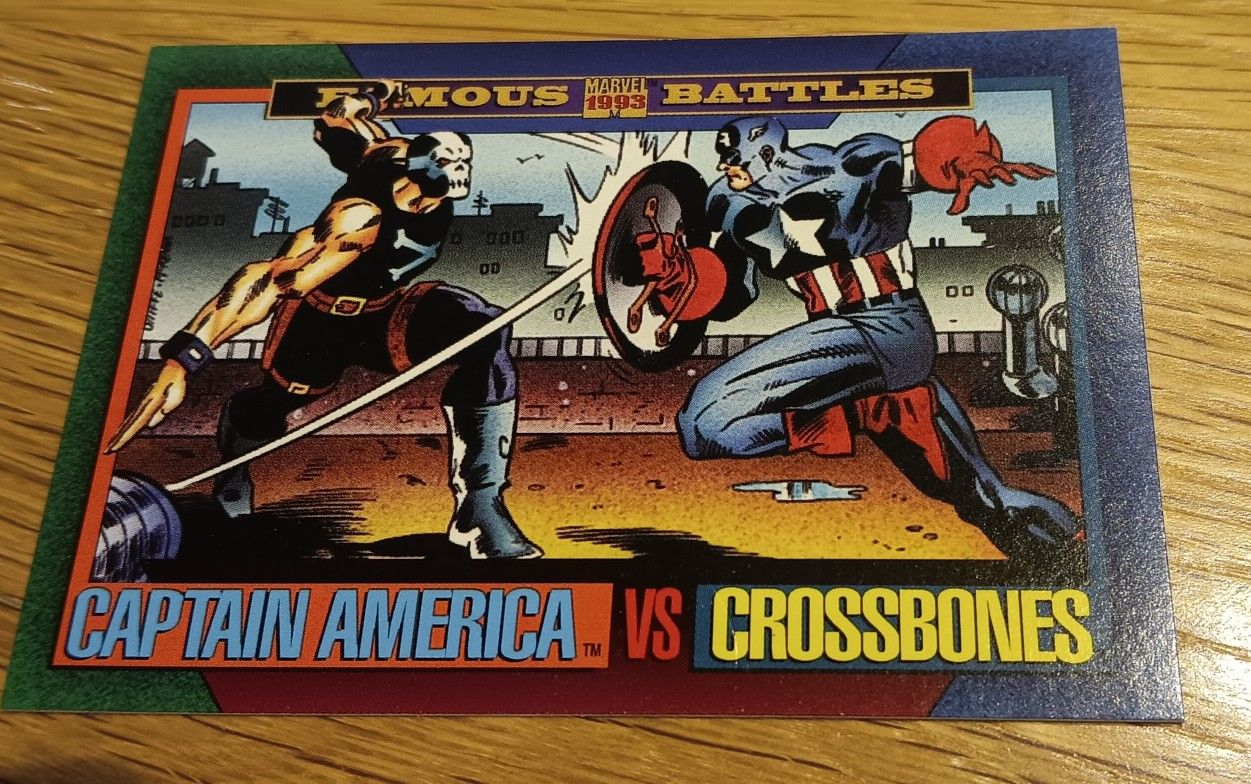 Captain America Vs Crossbones