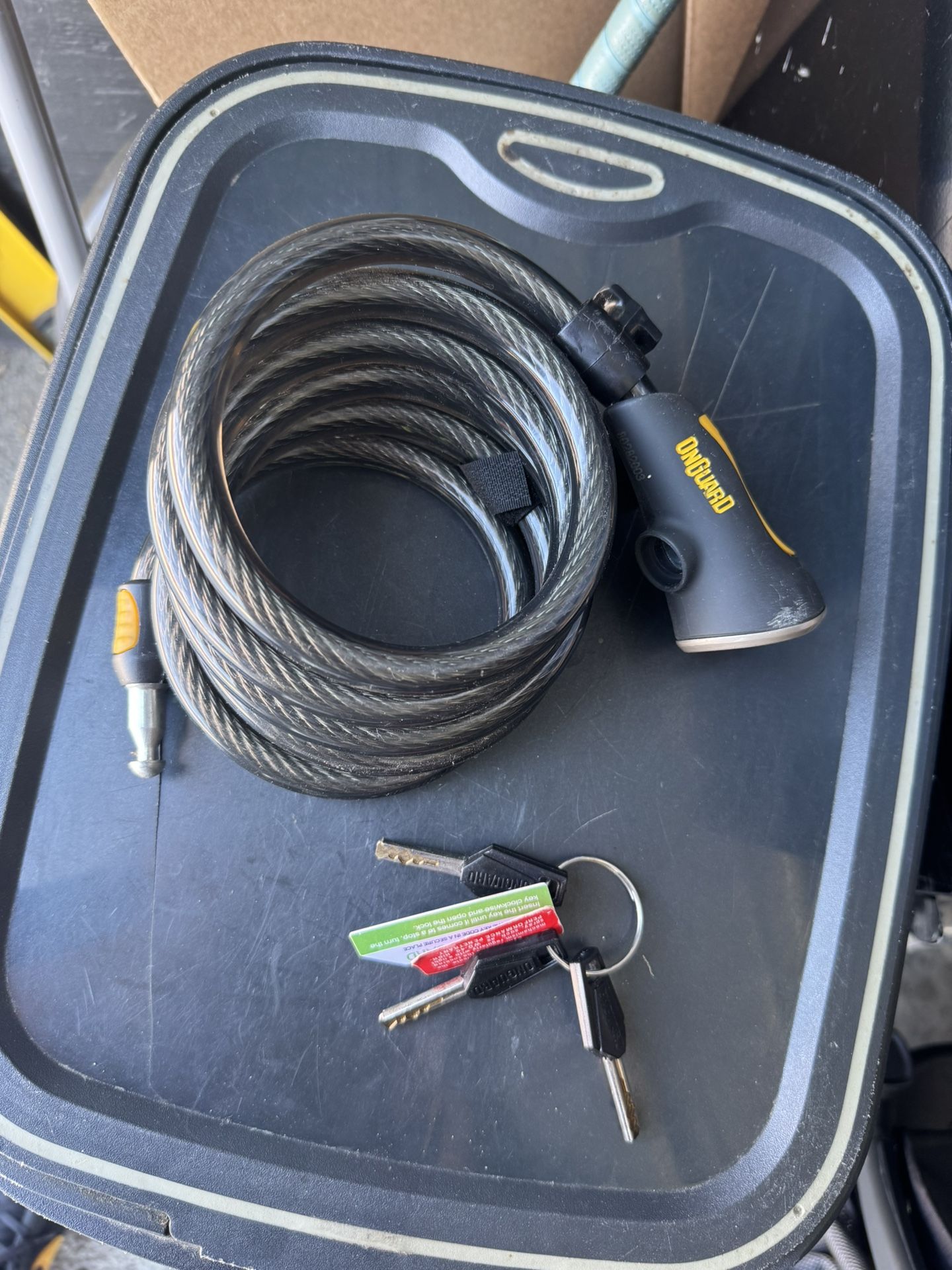 On guard Bike Lock