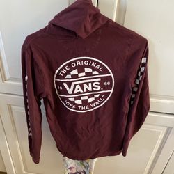 Vans. Teen   Size Large  Long sleeve Hoodie 