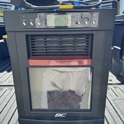Electric Fireplace Heater w/ Air Purifier – $20