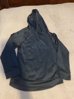 Boys Adidas Dark Grey Hoodie
