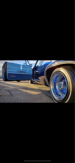 13x7 100 spoke reverse  wires with zenith knockoffs