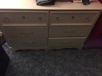 White dresser