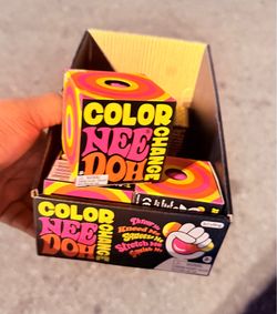 Needoh color $12 each first come no holds