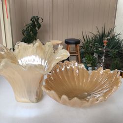 Decorative Bowl And Vase