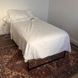 Twin XL Metal Bed Frame