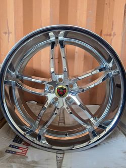 Chrome rims