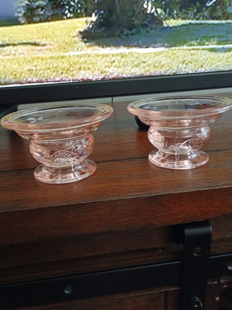 2 Depression Candle Holder