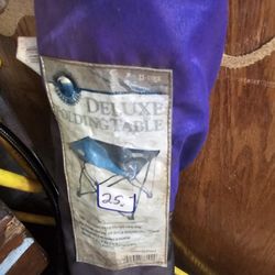 Ozark Mountain Folding Camp Table 