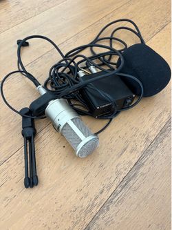 Takstar PC-K200 Condenser Microphone Kit w/ Phantom Power Supply